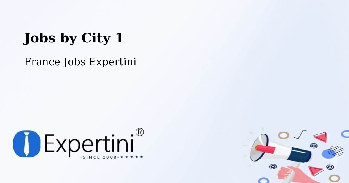 City Jobs in France - Expertini